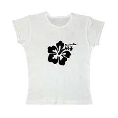 Coconut Girl Aesthetic Baby Tee