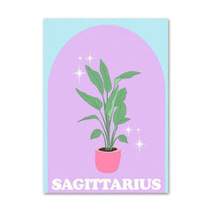 Pastel Zodiac Signs Canvas Poster