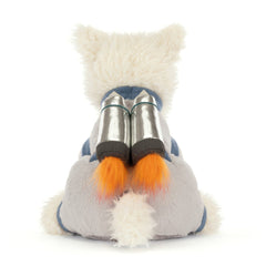 Scottie Dog Space Outfit Plush Toy