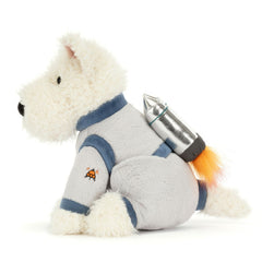 Scottie Dog Space Outfit Plush Toy