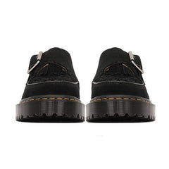 Self Made Fringe Suede Loafers
