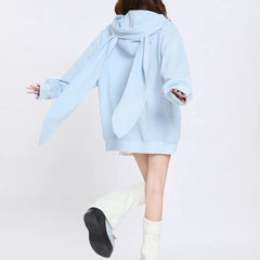 Star Girl Aesthetic Bunny Ears Hoodie