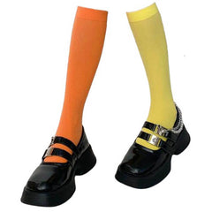 Color Pop Accent Basic Socks