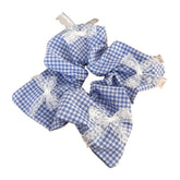Cottagecore Gingham Scrunchie