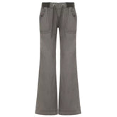 Downtown Girl Drawstring Denim Pants