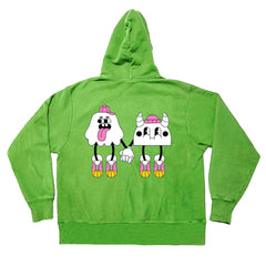 Heart Print Hoodie