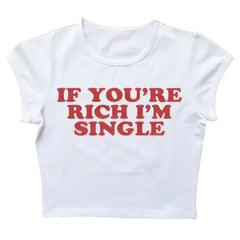 I'm Single Baby Tee