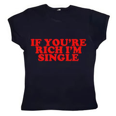 I'm Single Baby Tee