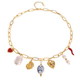Love Token Charm Necklace