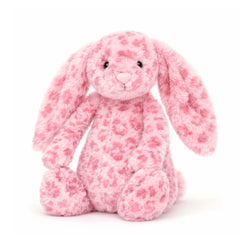 Pink Cheetah Bunny Plush Toy