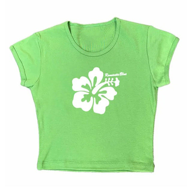 Coconut Girl Aesthetic Baby Tee