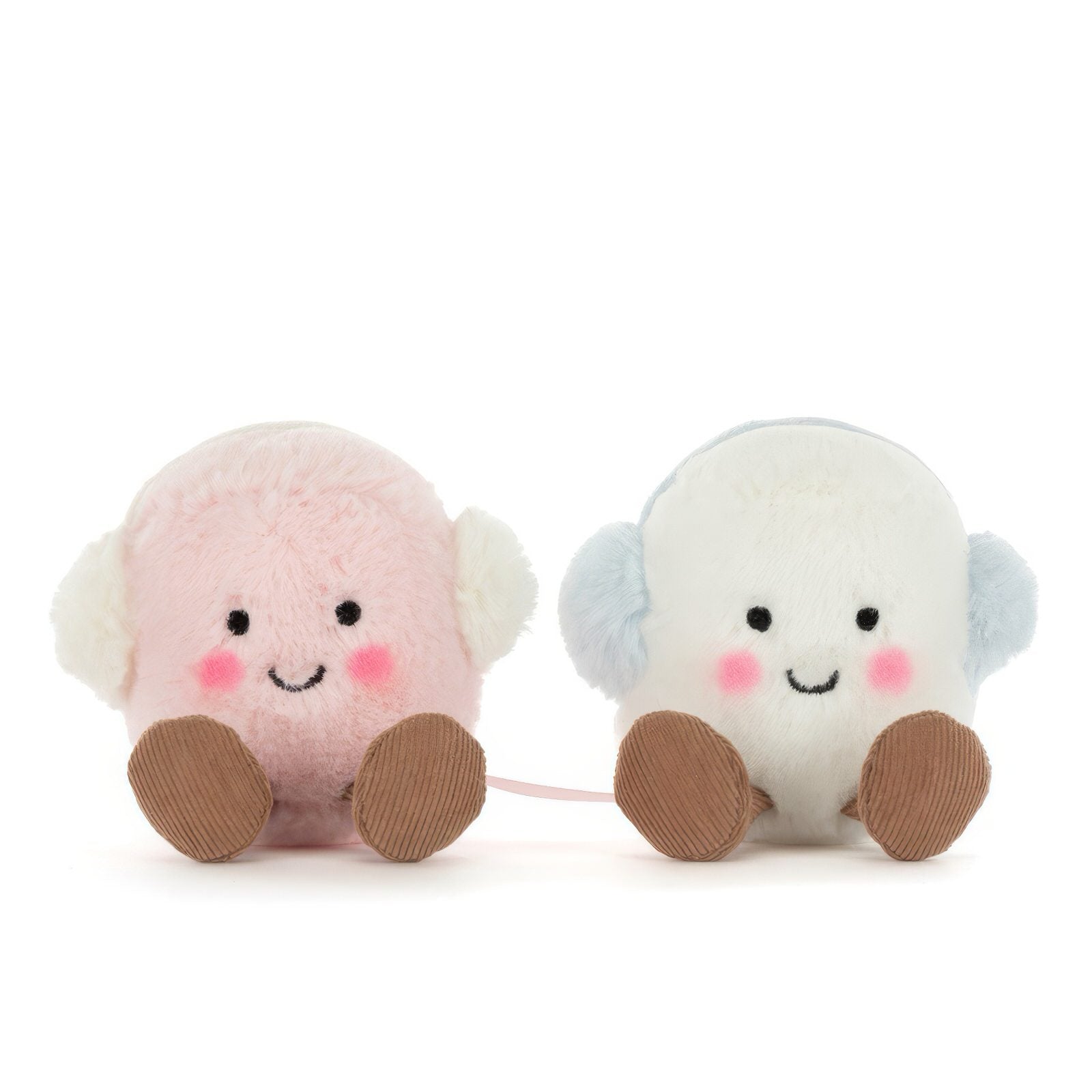 Pair Of Earmuffs Marshmallows Plush Toy