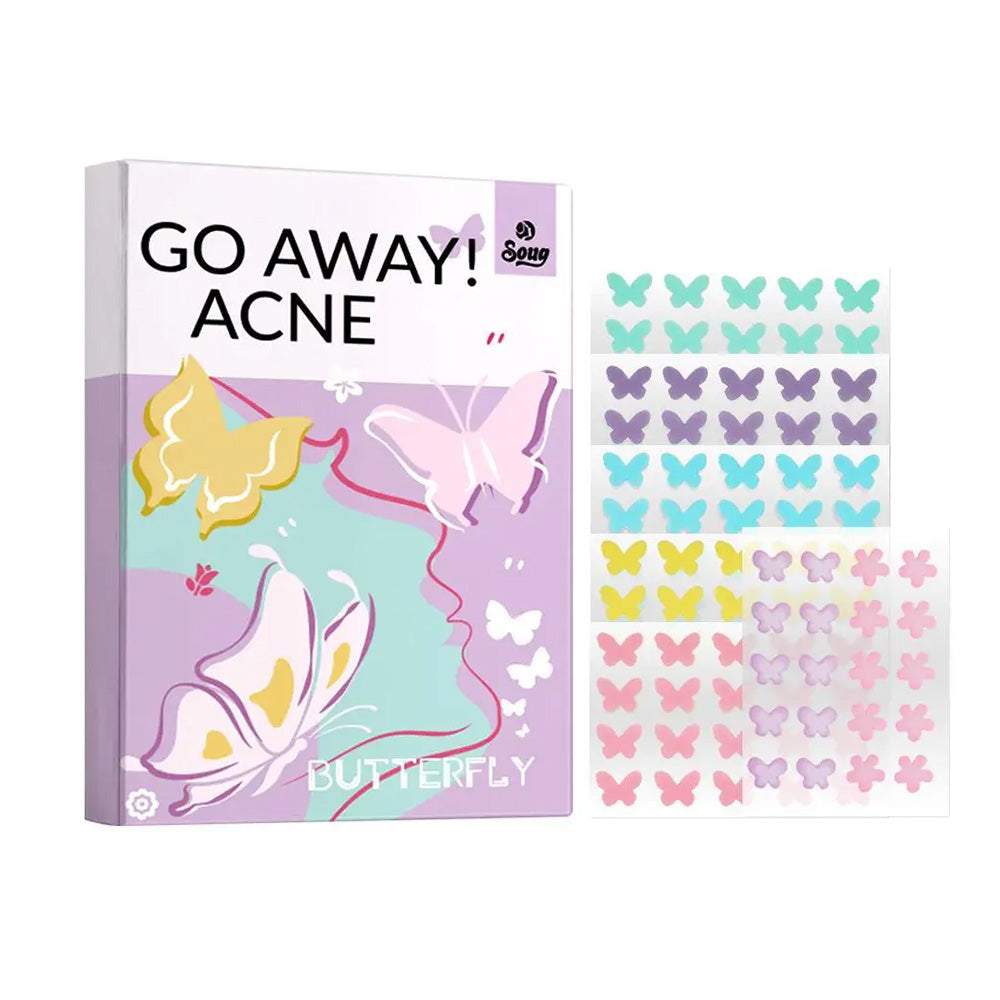 Cute Butterfly Pimple Patches – 120-Piece