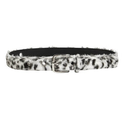 Wild Aura Faux Fur Leopard Belt
