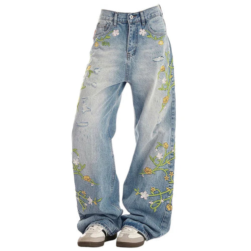 Aesthetic Wide Leg Jeans