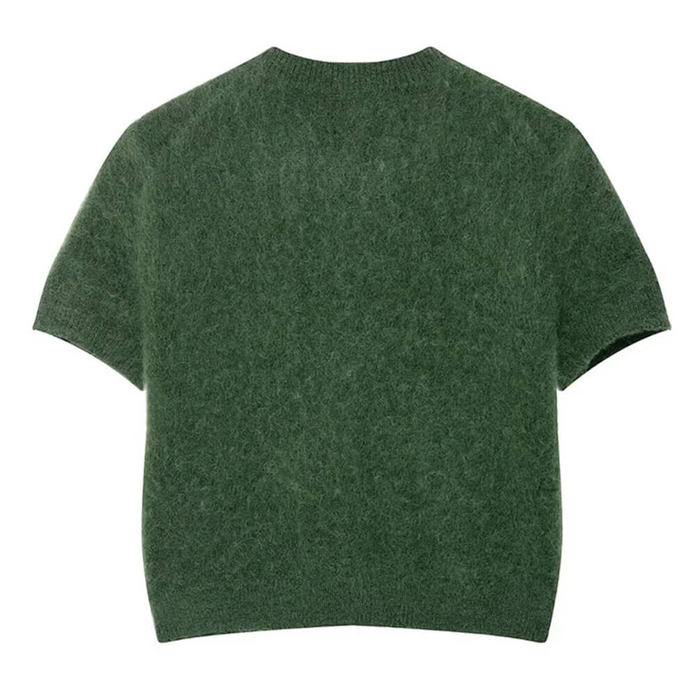 Library Crush Fuzzy Knit Top