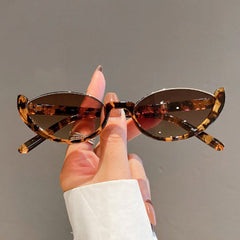 Outta Town Half Rimmed Sunglasses