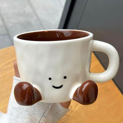 Happy Cappuccino Buddy Mug