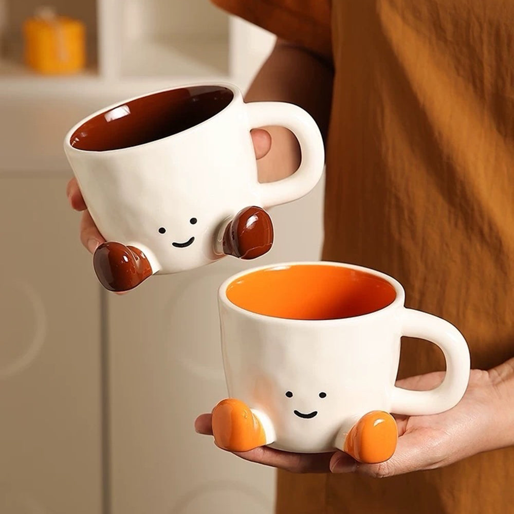 Happy Cappuccino Buddy Mug