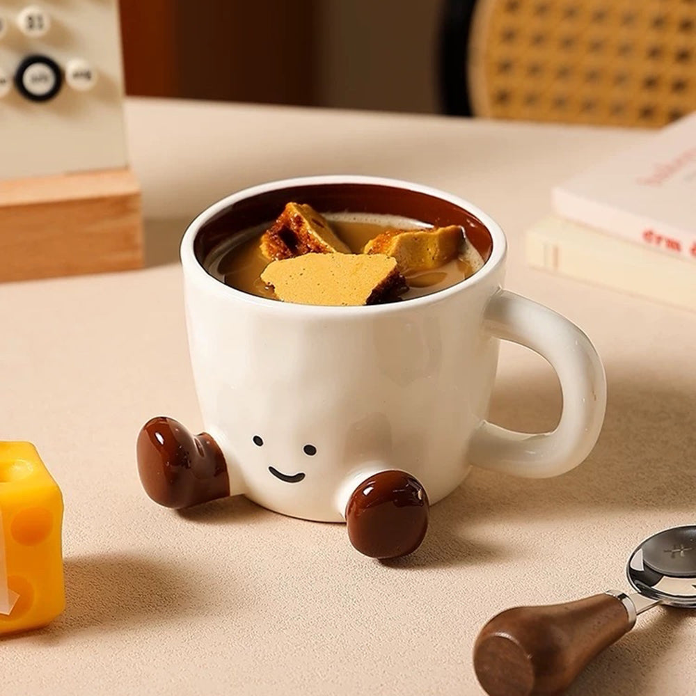 Happy Cappuccino Buddy Mug