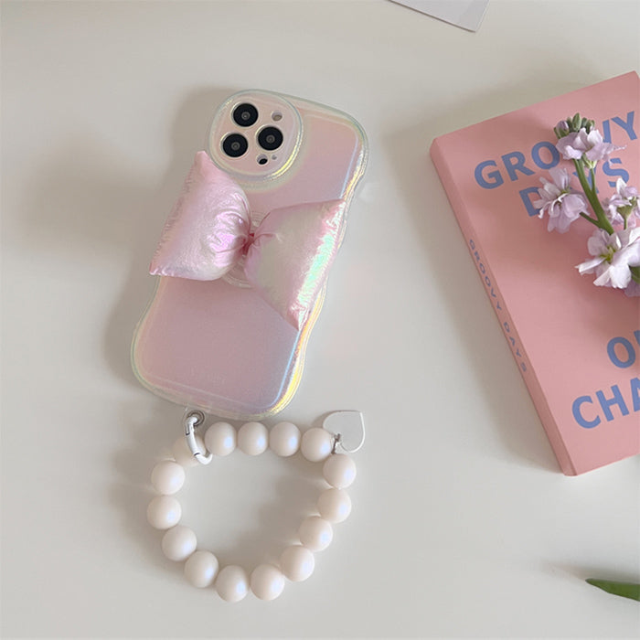 Holographic Bow iPhone Case