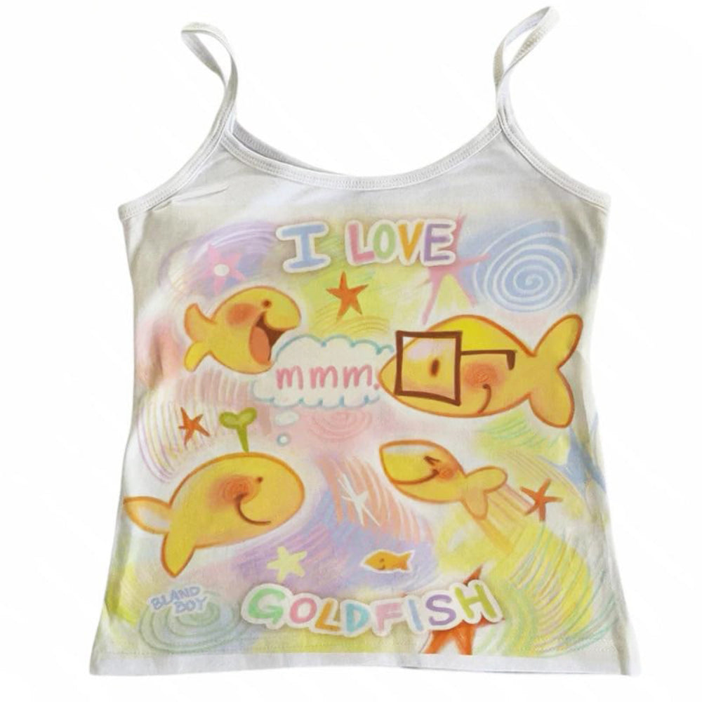 I Love Goldfish Tank Top