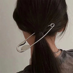Oversized Safety Pin Hair Clip
