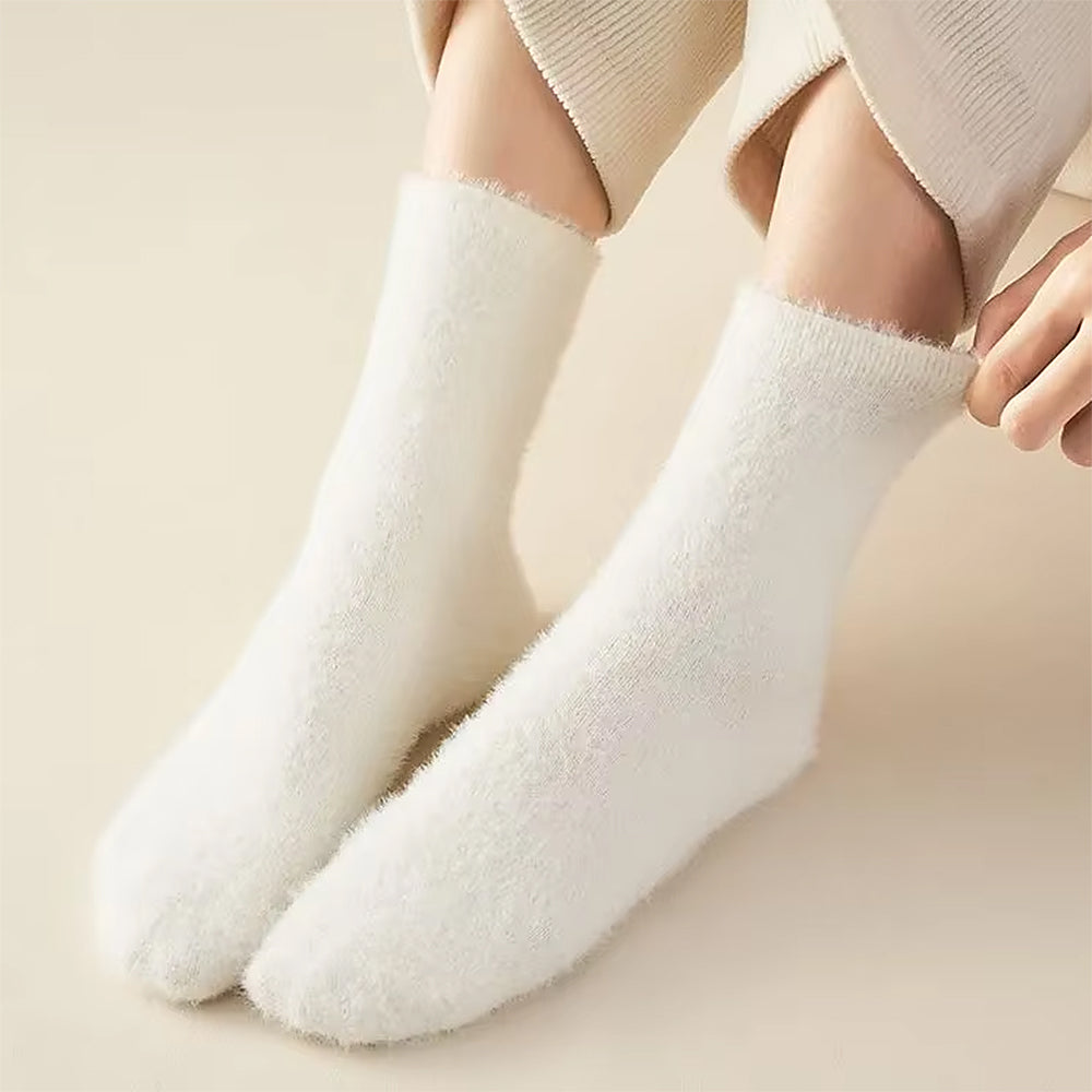 Pastel Fluffy Socks
