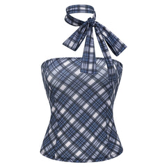 Gossip Goes Around Scarf Neck Top