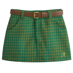 Self Made Preppy Mini Skirt