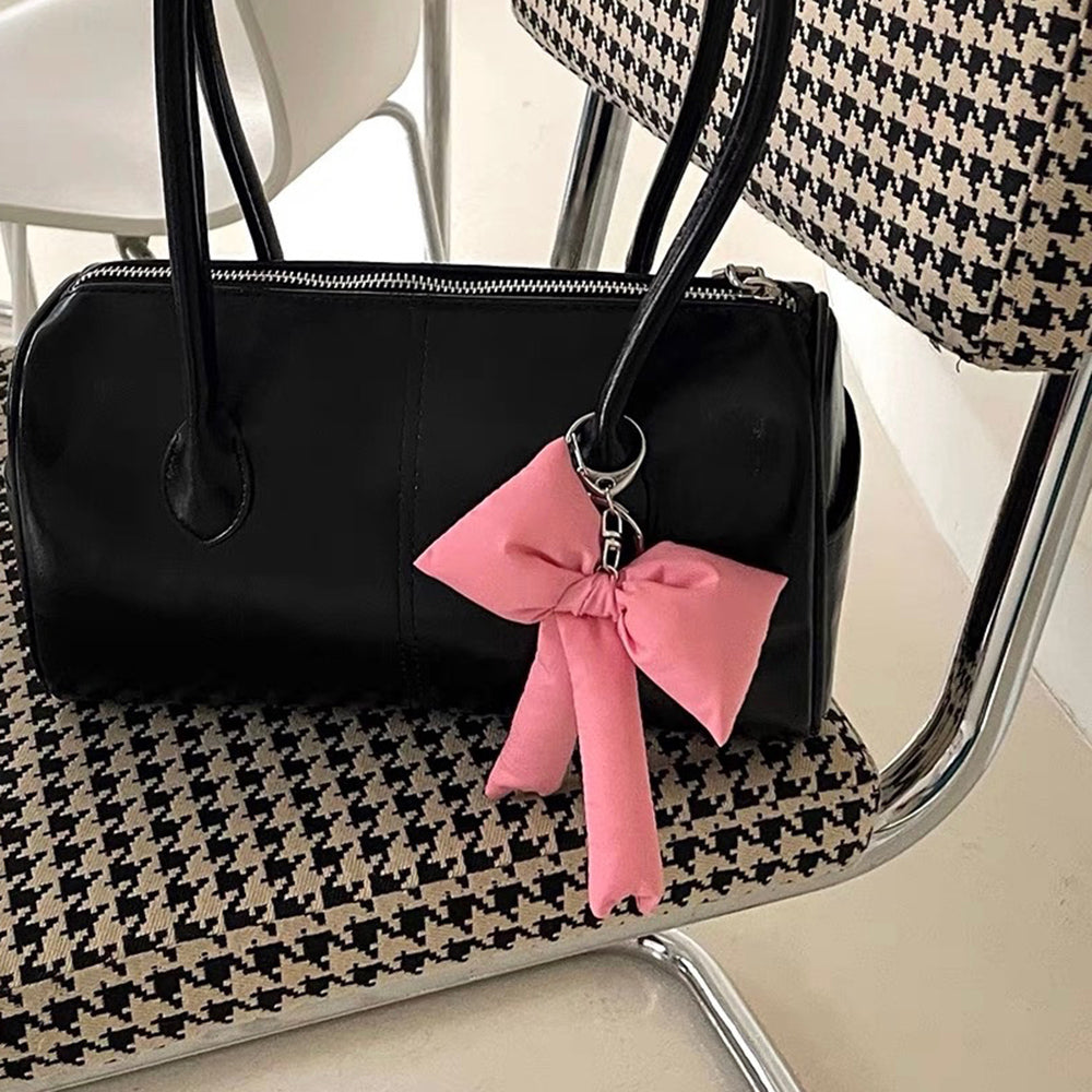 Puffy Bow Keychain