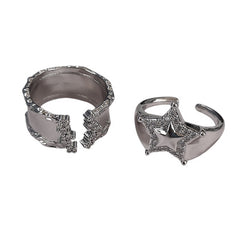 Stargirl Aesthetic Ring Set