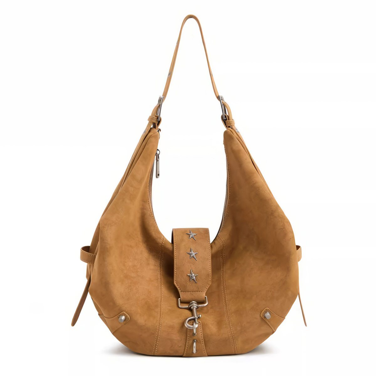 Star Detail Hobo Bag