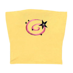 Y2K Aesthetic Star Tube Top