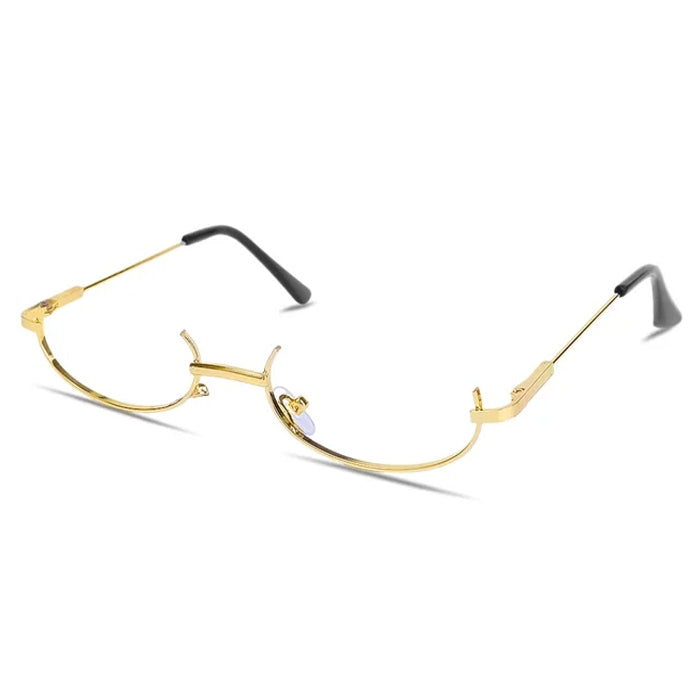Y2K Half Frame Glasses
