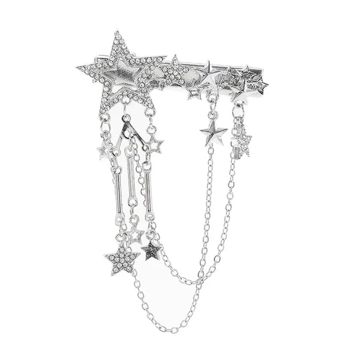 Y2K Stars Rhinestone Hair Clip
